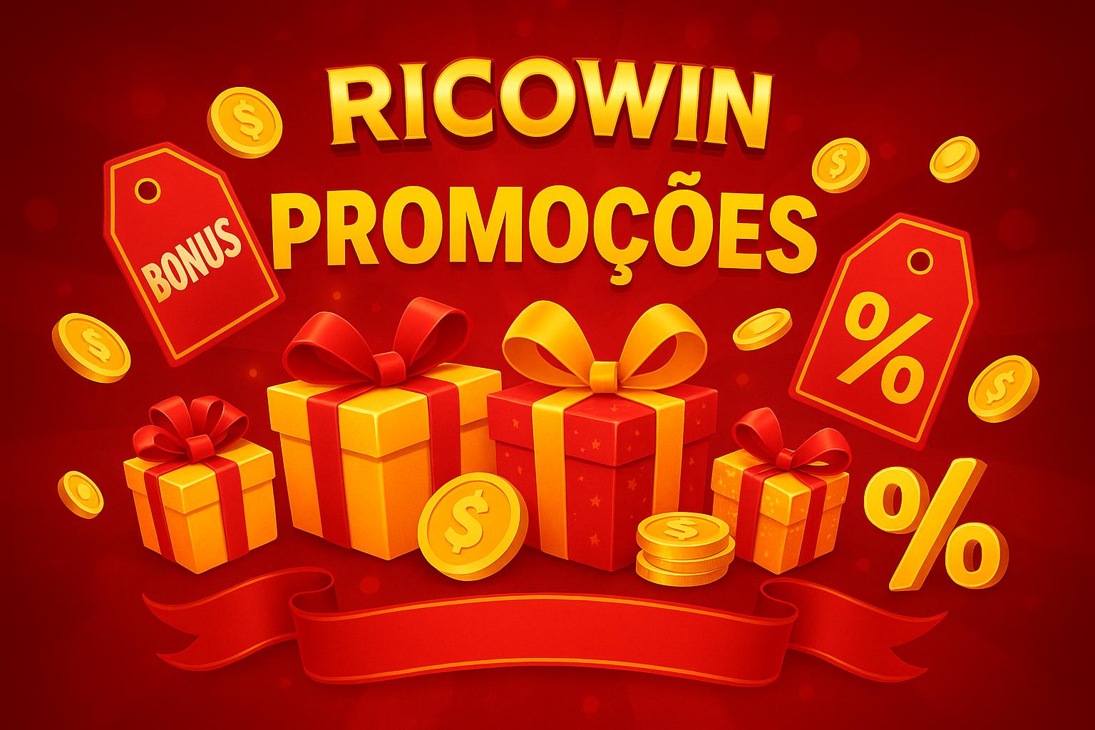 O bônus promocional RICOWIN é uma ótima maneira de começar sua aventura