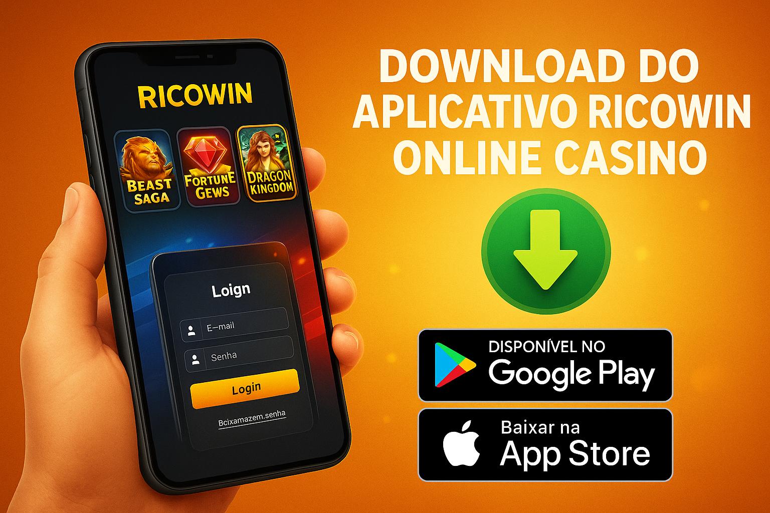 Login no Cassino RICOWIN  