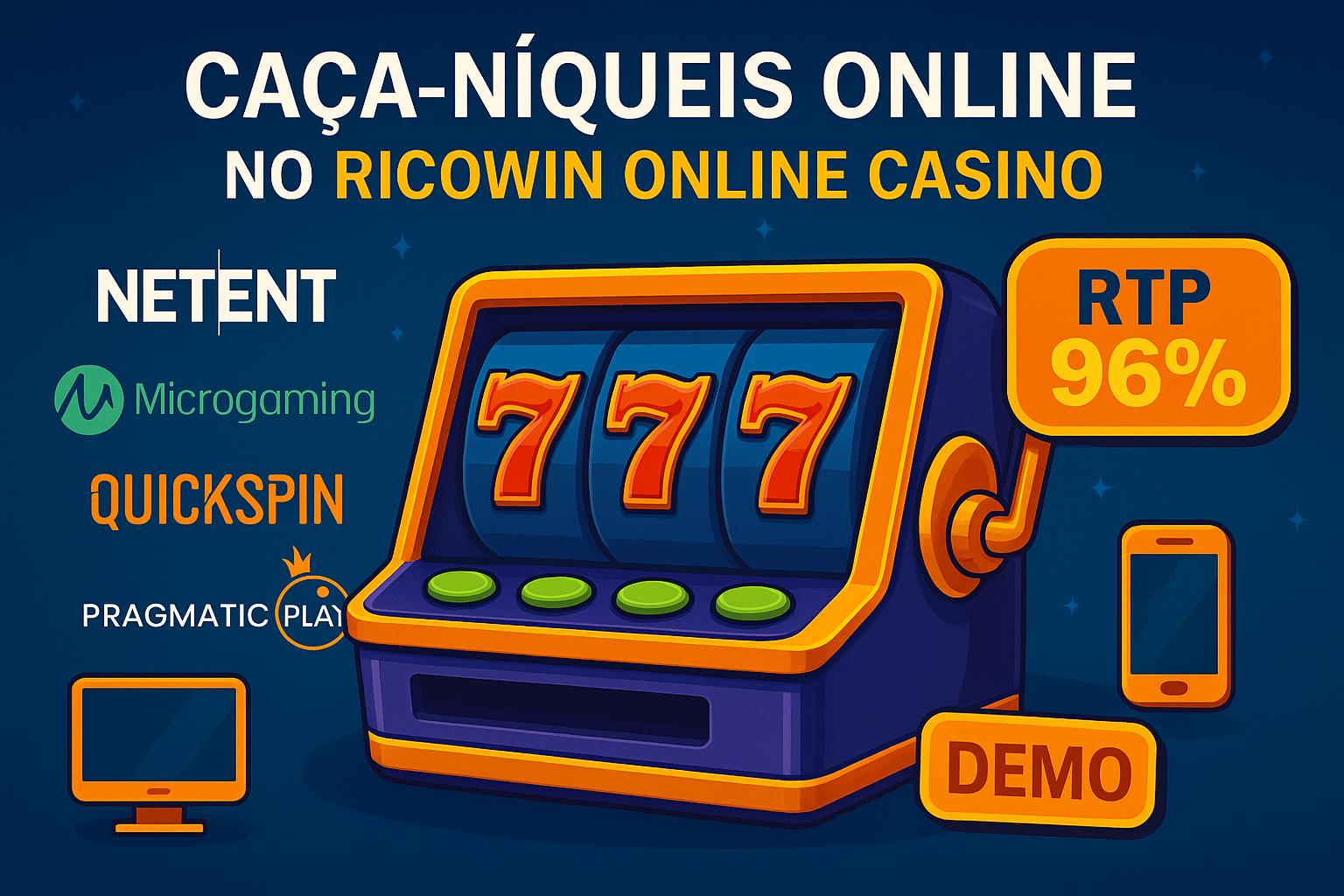 Explore o mundo das slot machines no RICOWIN Casino